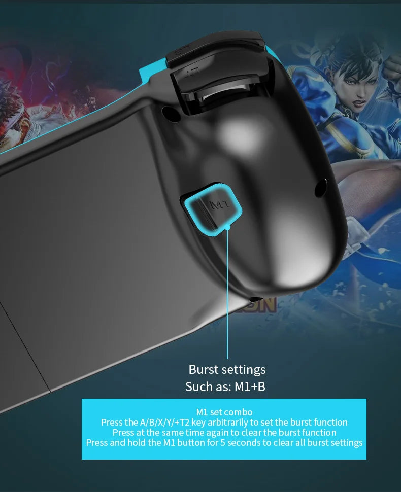 🎮 Control Bluetooth Gamer Telescópico - Convierte tu celular en una consola